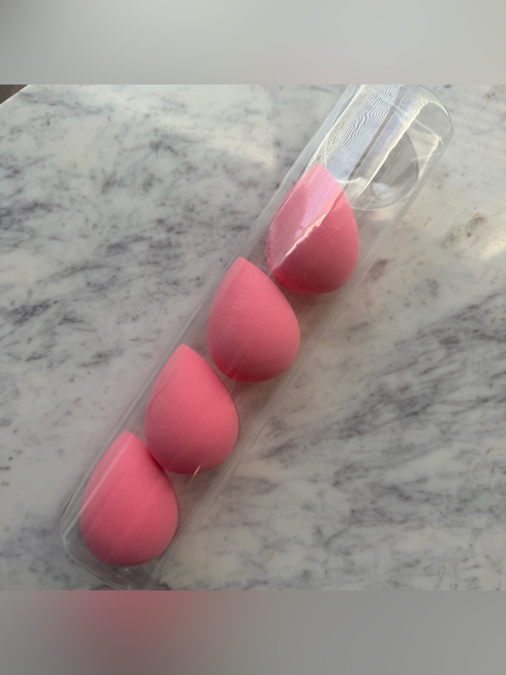 (4) Four Makeup Blending Sponges